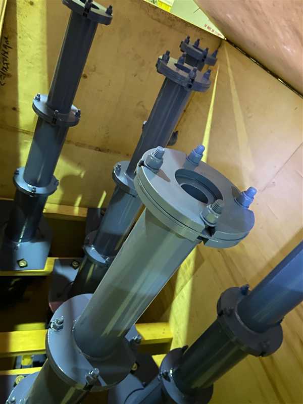 POD of 5 UNUSED FLSMIDTH KREBS 6" GMAX Cyclones